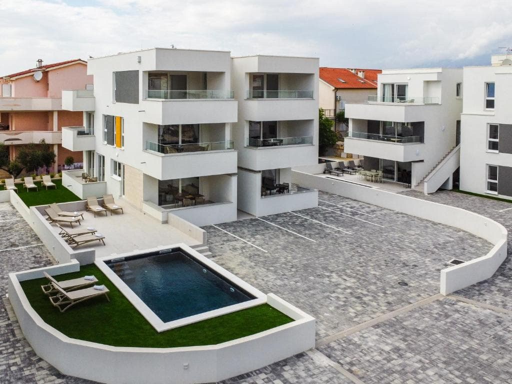 Appartement Break A 4 avec piscine à Novalja